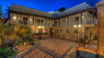 Front of property – evening/night