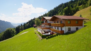 Blick von der Unterkunft