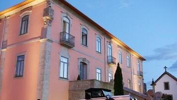 Front of property - evening/night