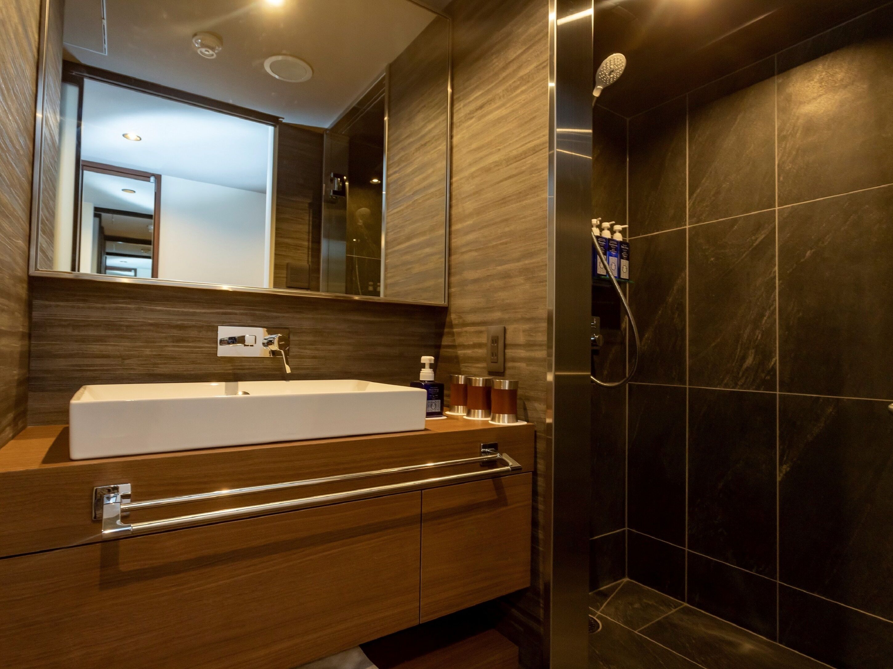 standard double room, non smoking, lake view | bathroom | free toiletries, hair dryer, slippers, electronic bidet