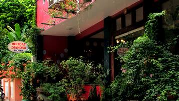 Majoituspaikan julkisivu