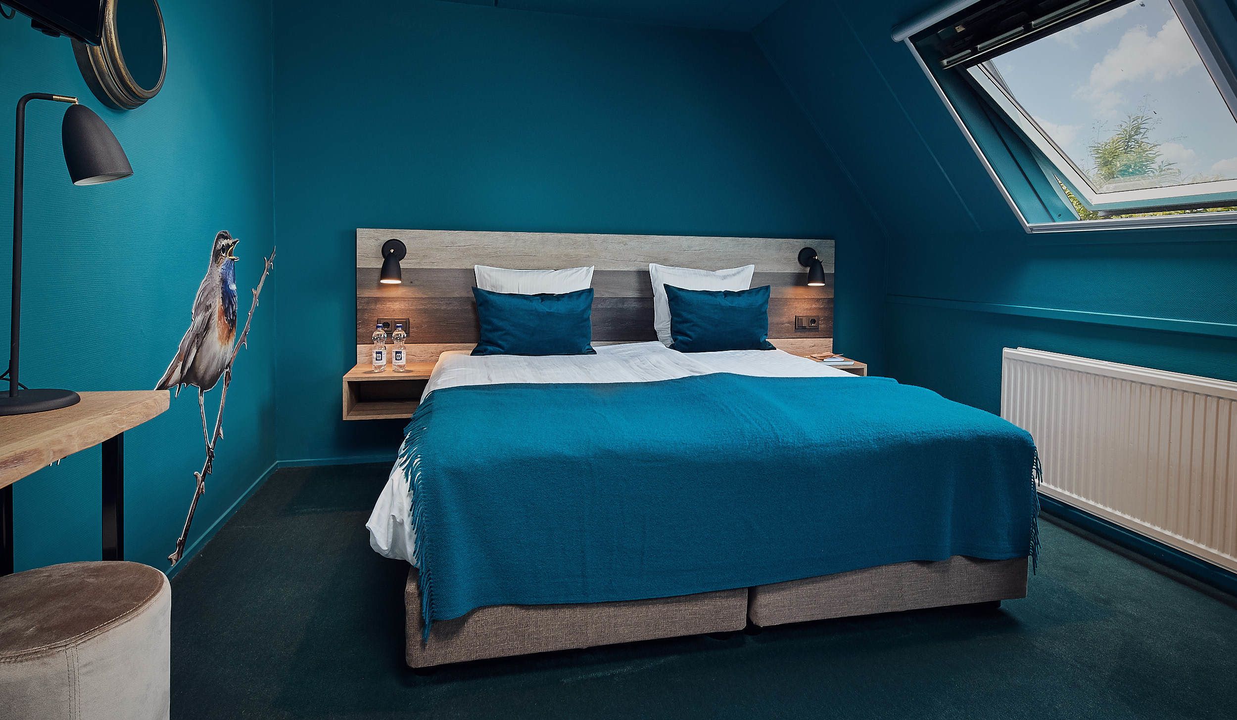 comfort double or twin room | premium bedding, desk, cots/infant beds, rollaway beds