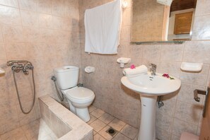 Shower, hair dryer - Lofos Studios (Zakynthos)