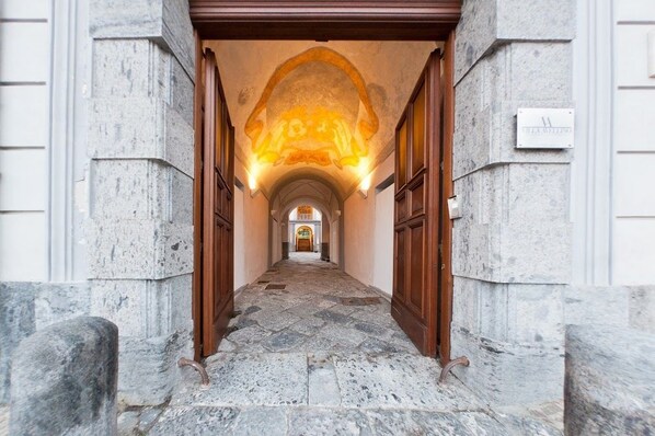 Entrée de l’hébergement