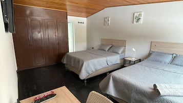 Individually furnished, blackout curtains, free WiFi, bed sheets