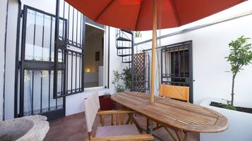 Quarto casal | Terraço/pátio