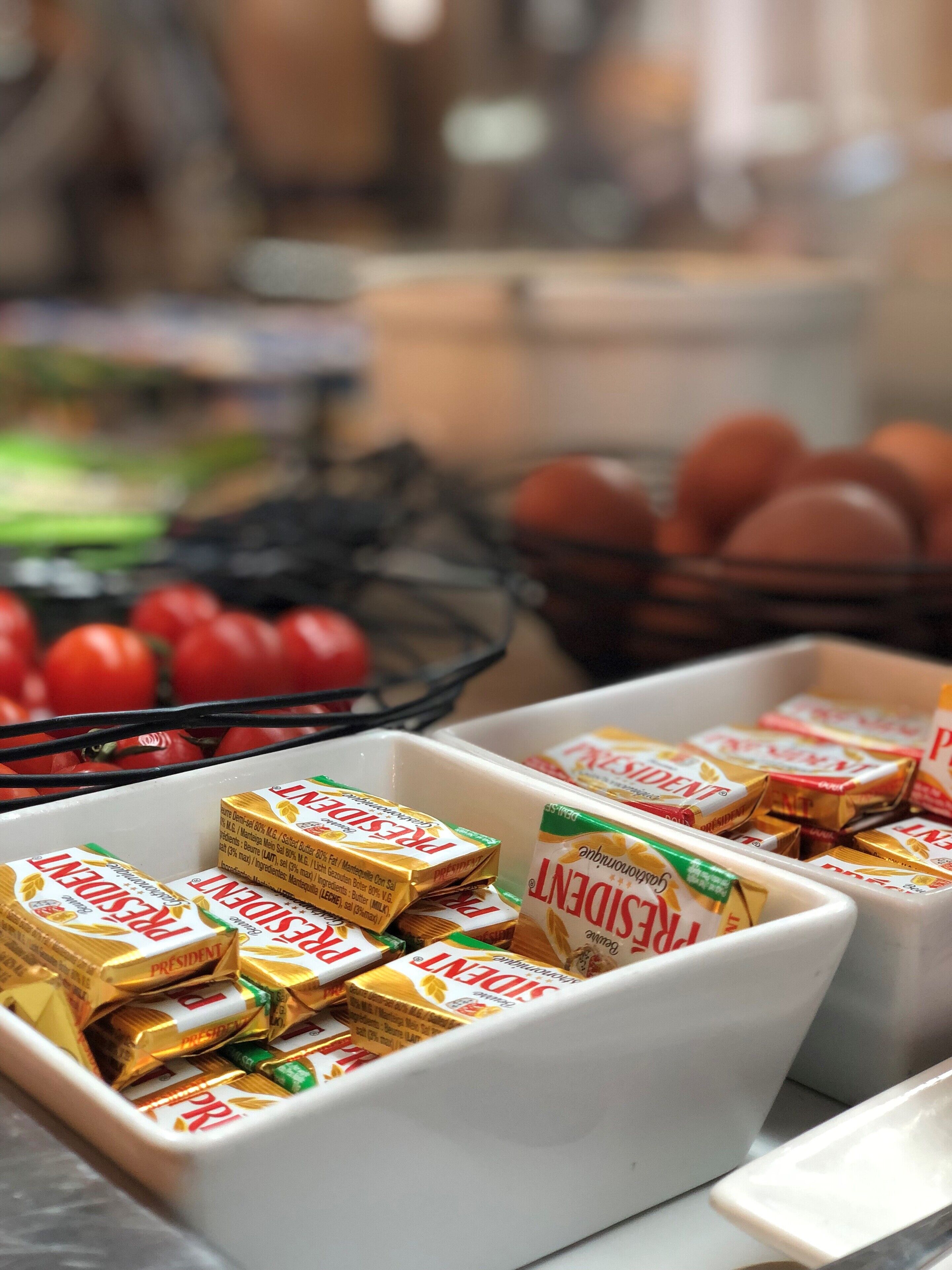 daily buffet breakfast (eur 12 per person)