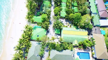 Área externa para banquete