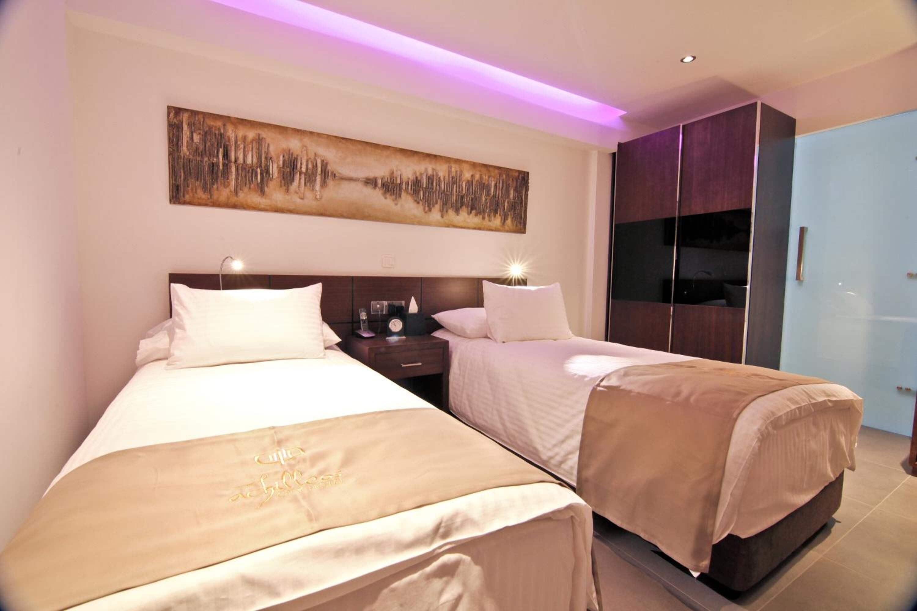 egyptian cotton sheets, premium bedding, memory-foam beds, in-room safe