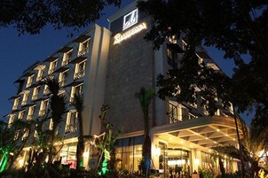 Front of property - evening/night