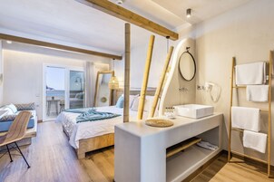 奢华开间 | 特色家居、笔记本电脑工作区、隔音、熨斗/熨衣板