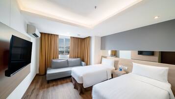 Deluxe Premier Twin | Premium bedding, pillowtop beds, minibar, in-room safe