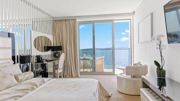 Superior Double Room, Balcony, Sea View | View from room