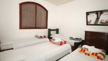 Free WiFi, bed sheets