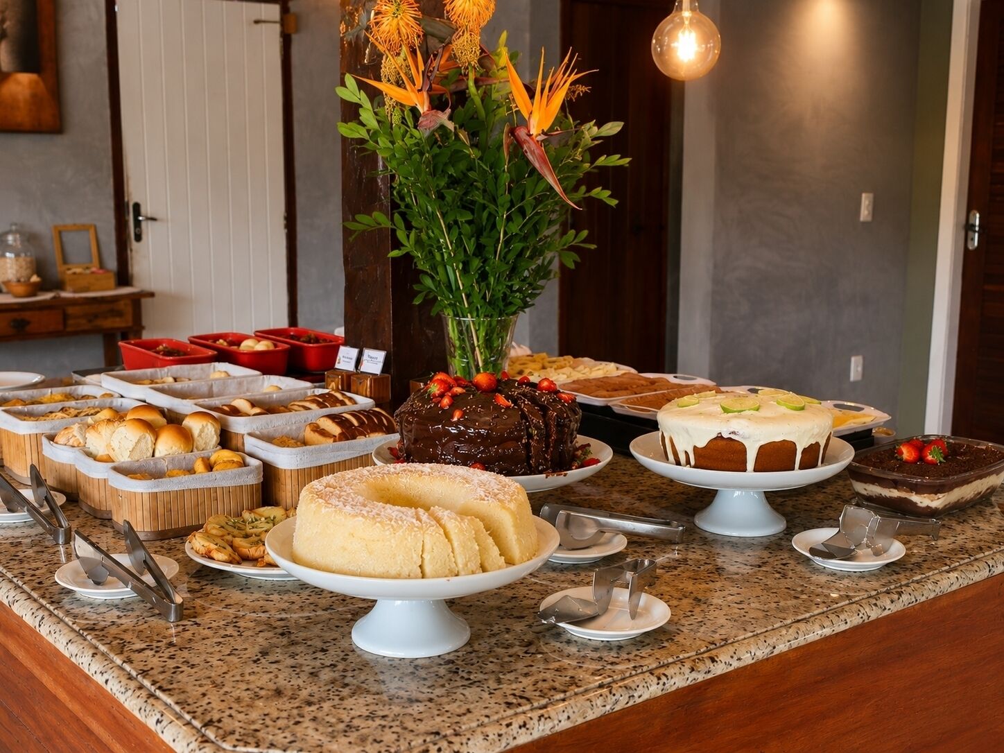 Breakfast buffet
