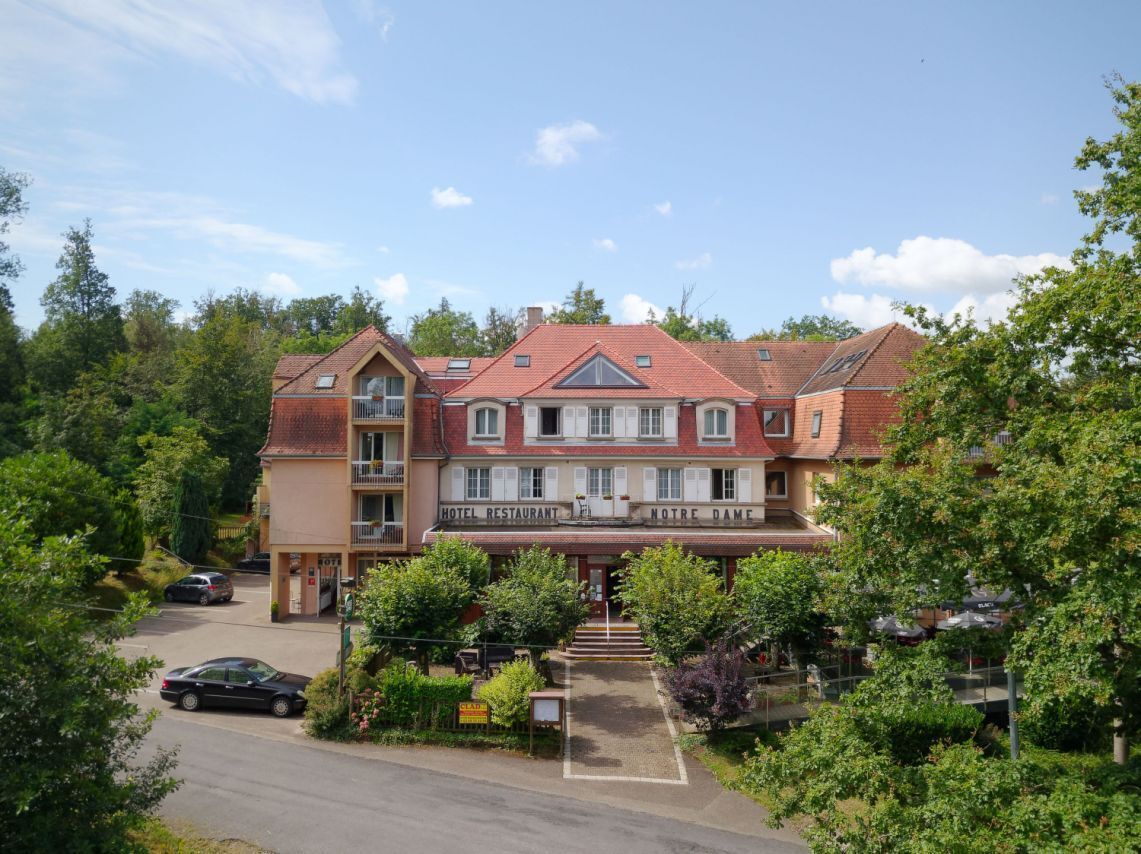 Façade de l’hébergement