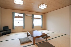 Traditional Room, Quadruple Use | Living area | 19-inch flat-screen TV with digital channels, TV