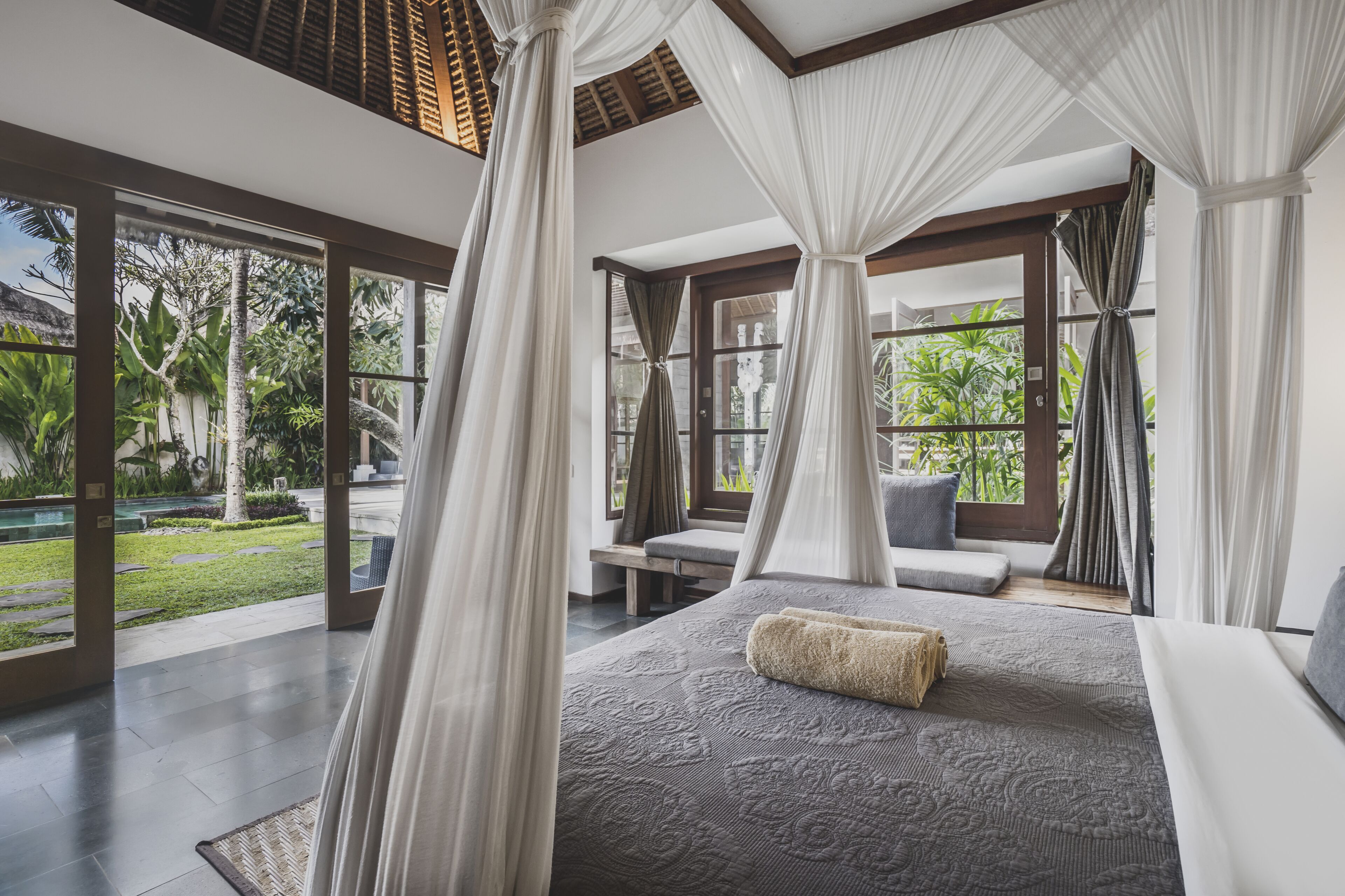 three bedroom pool villa  | view from room