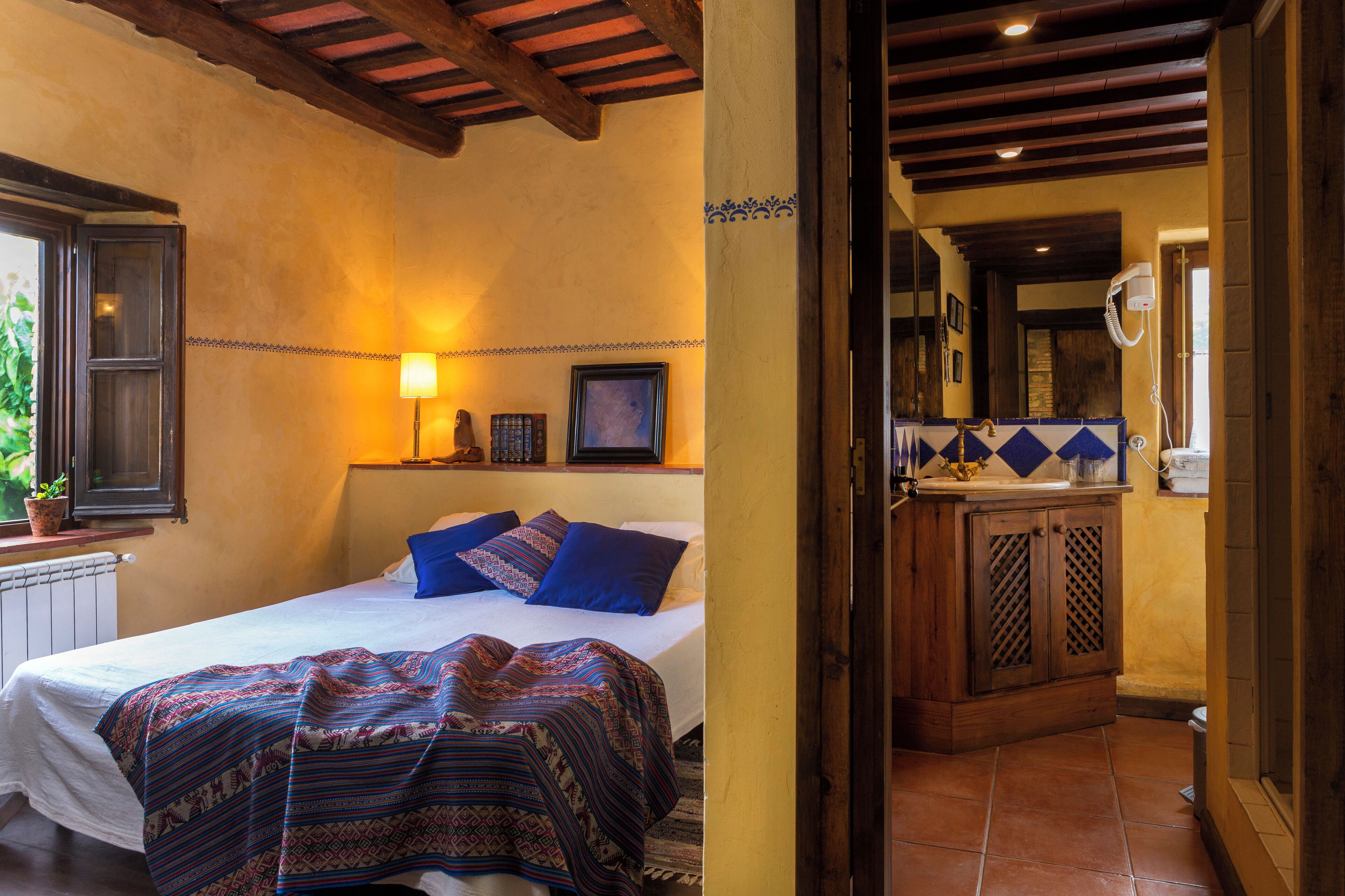 Premium bedding, down comforters, individually decorated