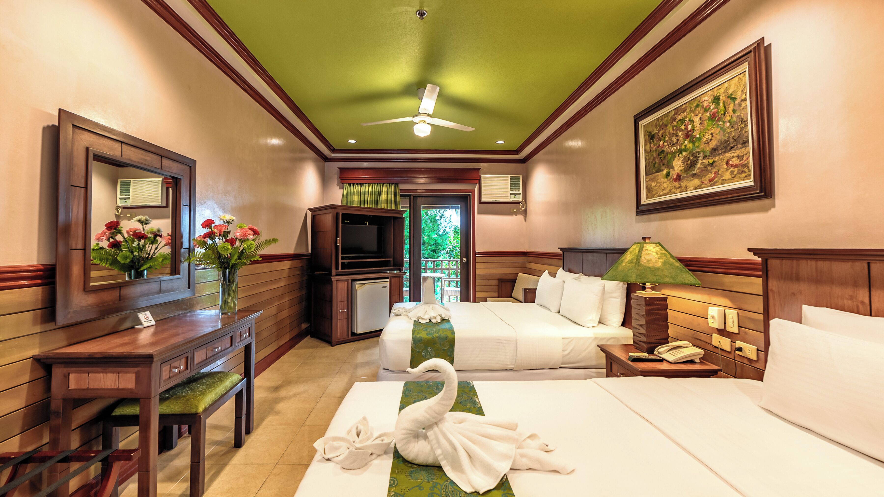 Minibar, in-room safe, individually decorated, desk