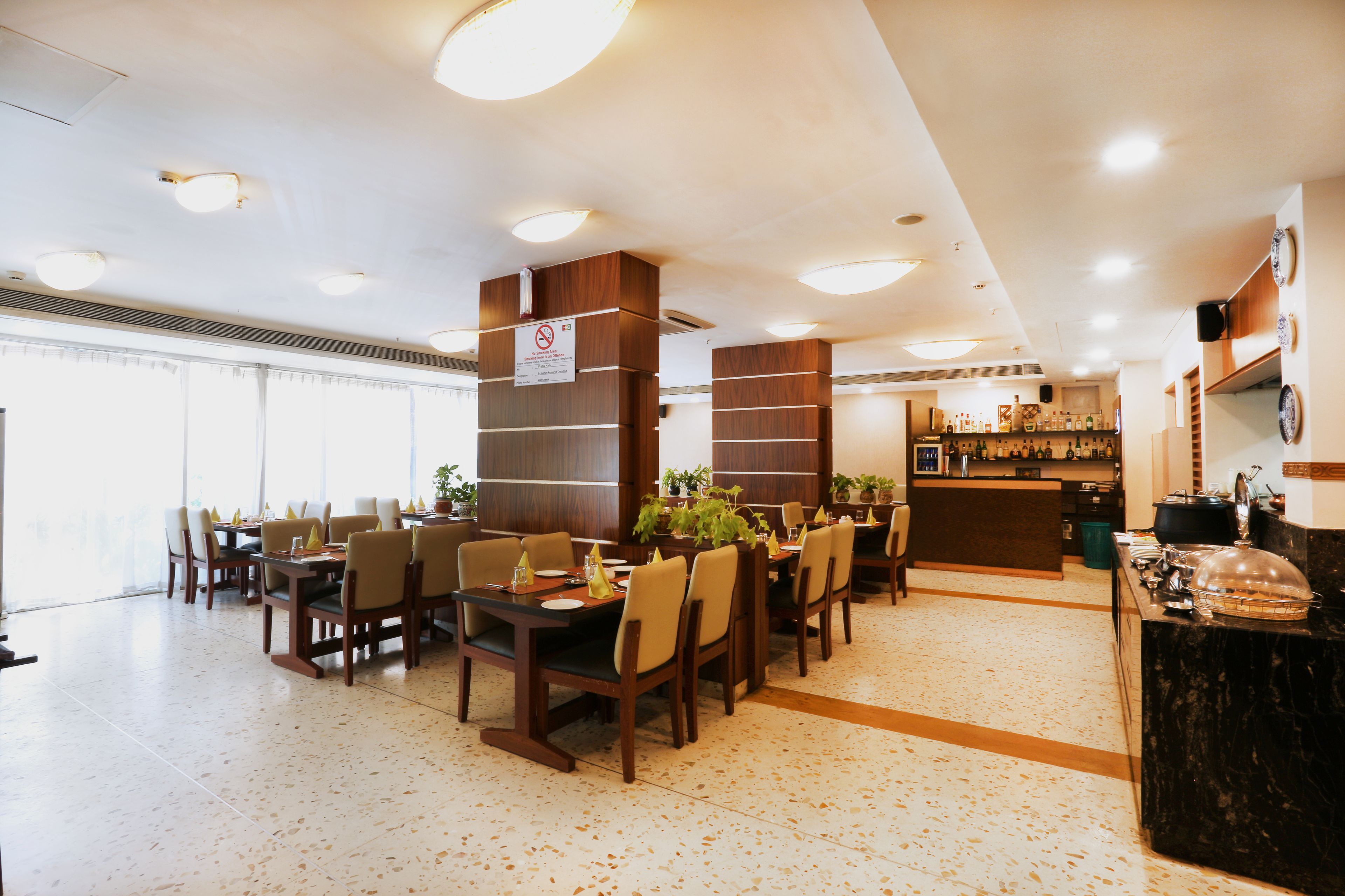 3 개의 레스토랑, 아침 식사, 점심 식사, 저녁 식사 제공(범아시아 요리)