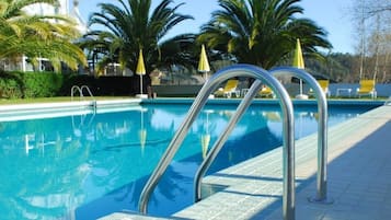 Indoor pool, seasonal outdoor pool