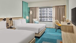 Premium bedding, in-room safe, desk, blackout curtains