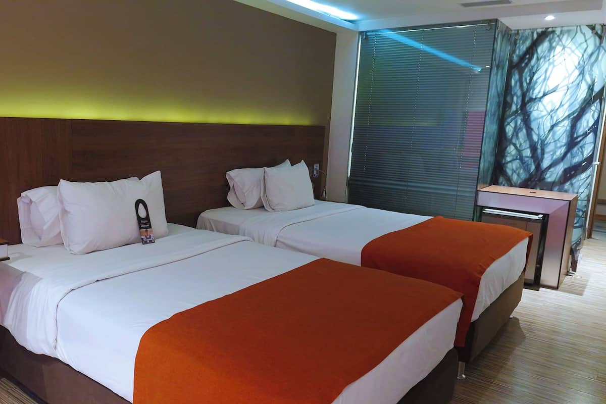 Superior Twin 2 camas dobles | Sábanas de algodón egipcio y ropa de cama de alta calidad