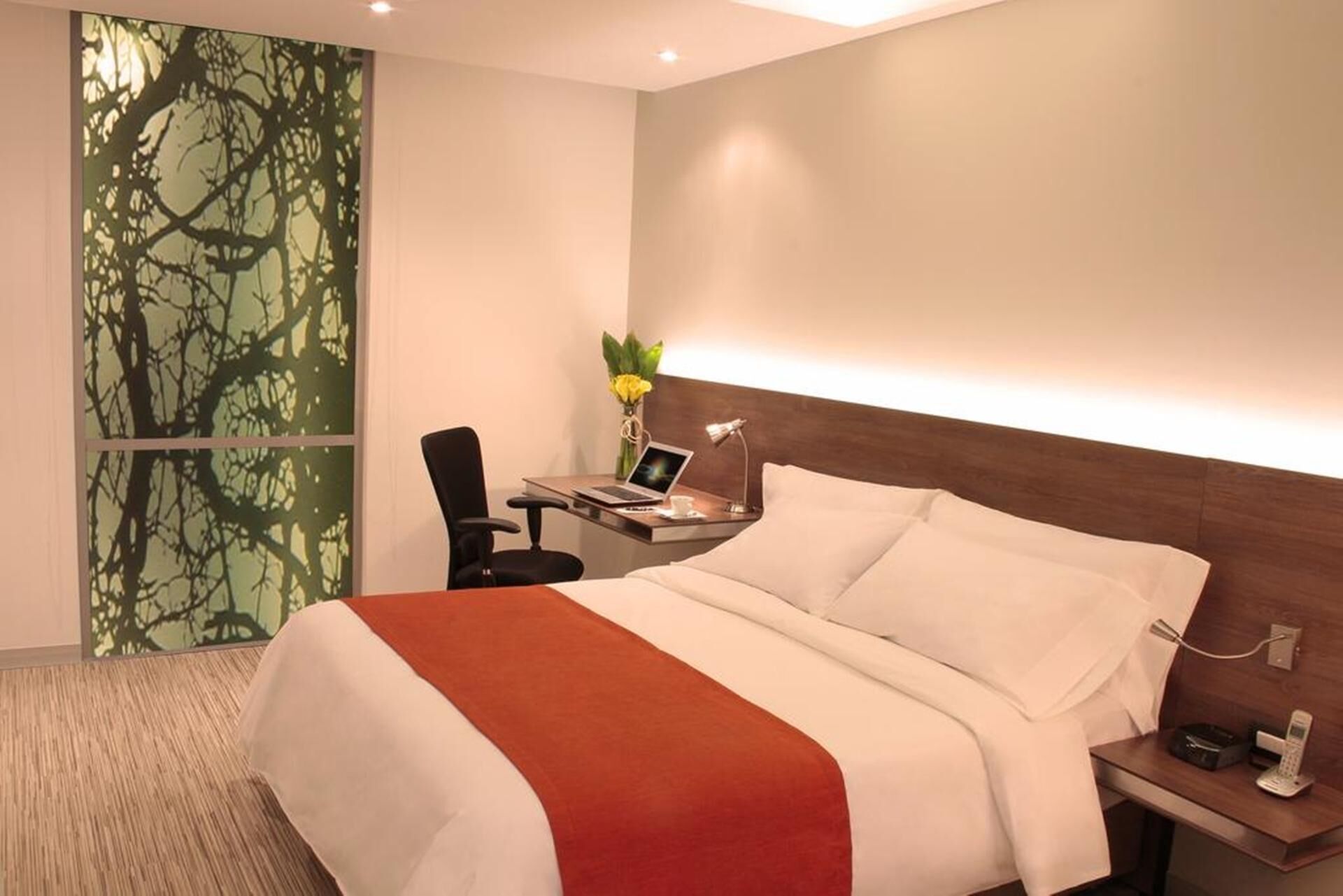 Egyptian cotton sheets, premium bedding, down duvets, pillow-top beds