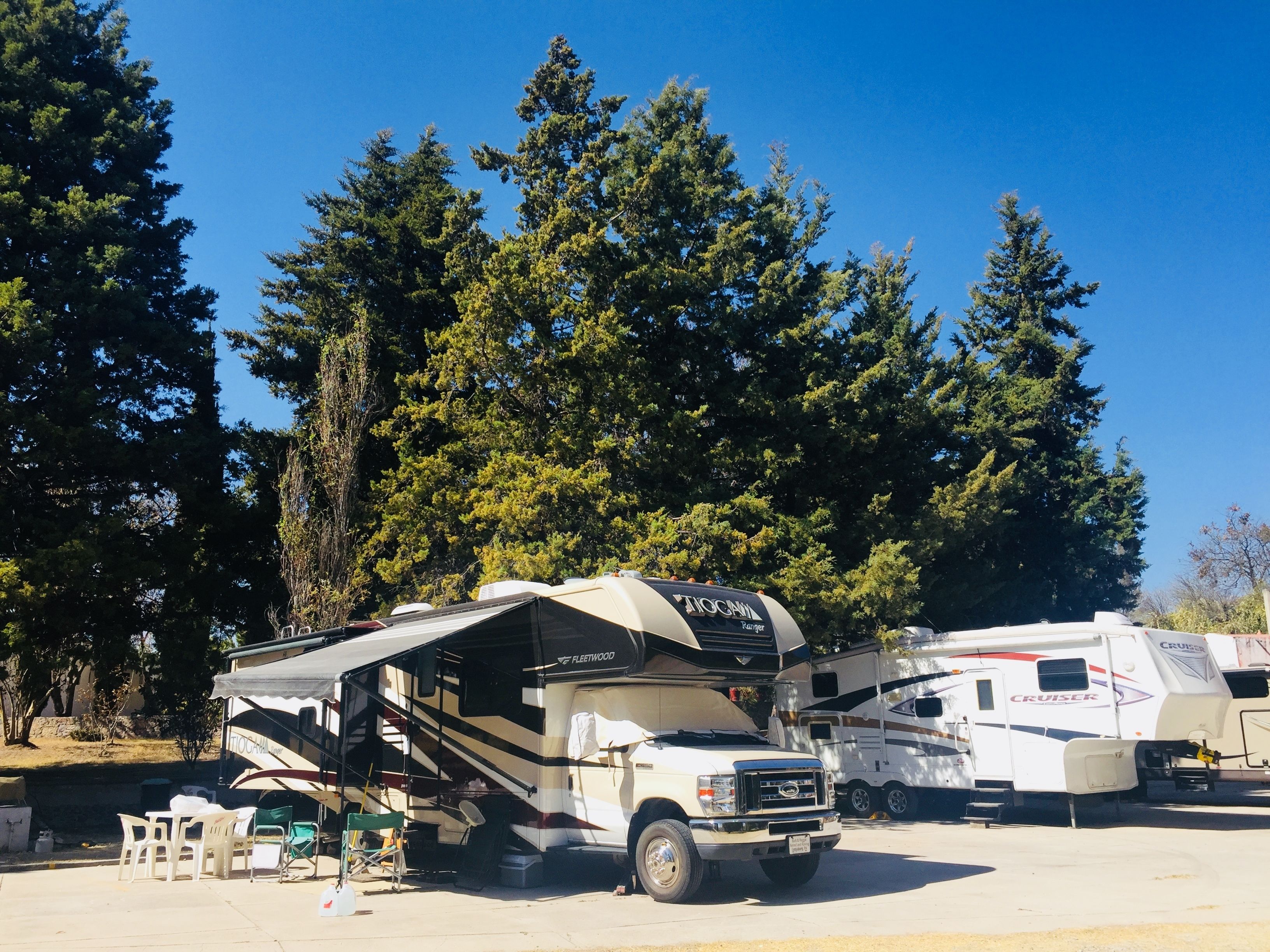 RV or truck parking