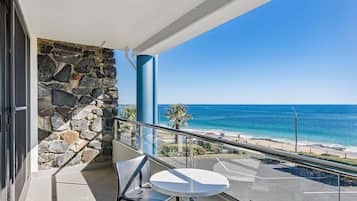 Minibar, desk, laptop workspace, iron/ironing board