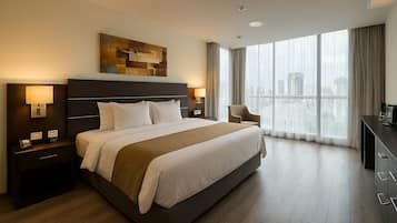 Suite monolocale Premium, 1 letto king, non fumatori | 1 camera, cassaforte in camera, con arredamento individuale