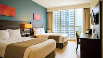 Superior Room, 2 Double Beds, Non Smoking (TRYP) | 1 bedroom, in-room safe, individually furnished, desk