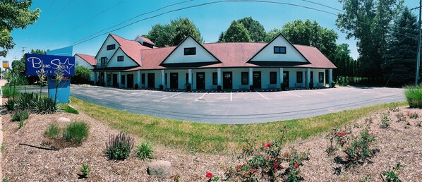 Voorkant van accommodatie