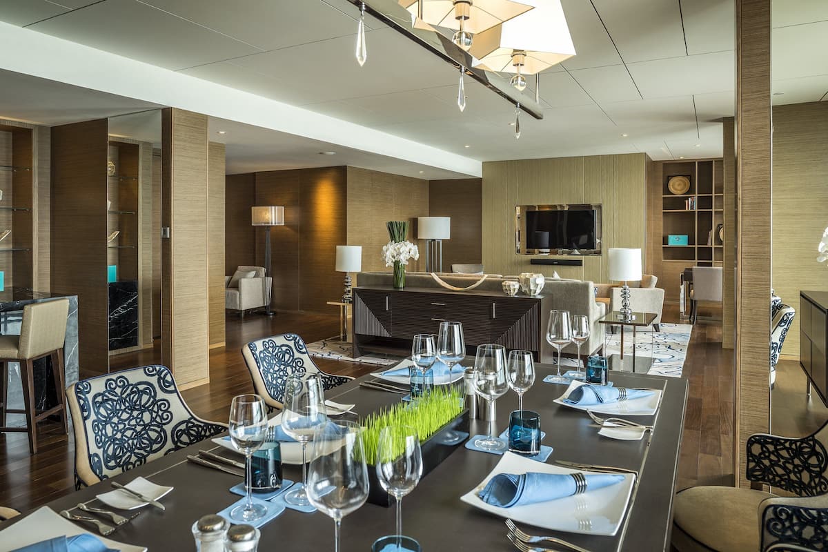Presidential Suite | 1 bedroom, premium bedding, down comforters, minibar