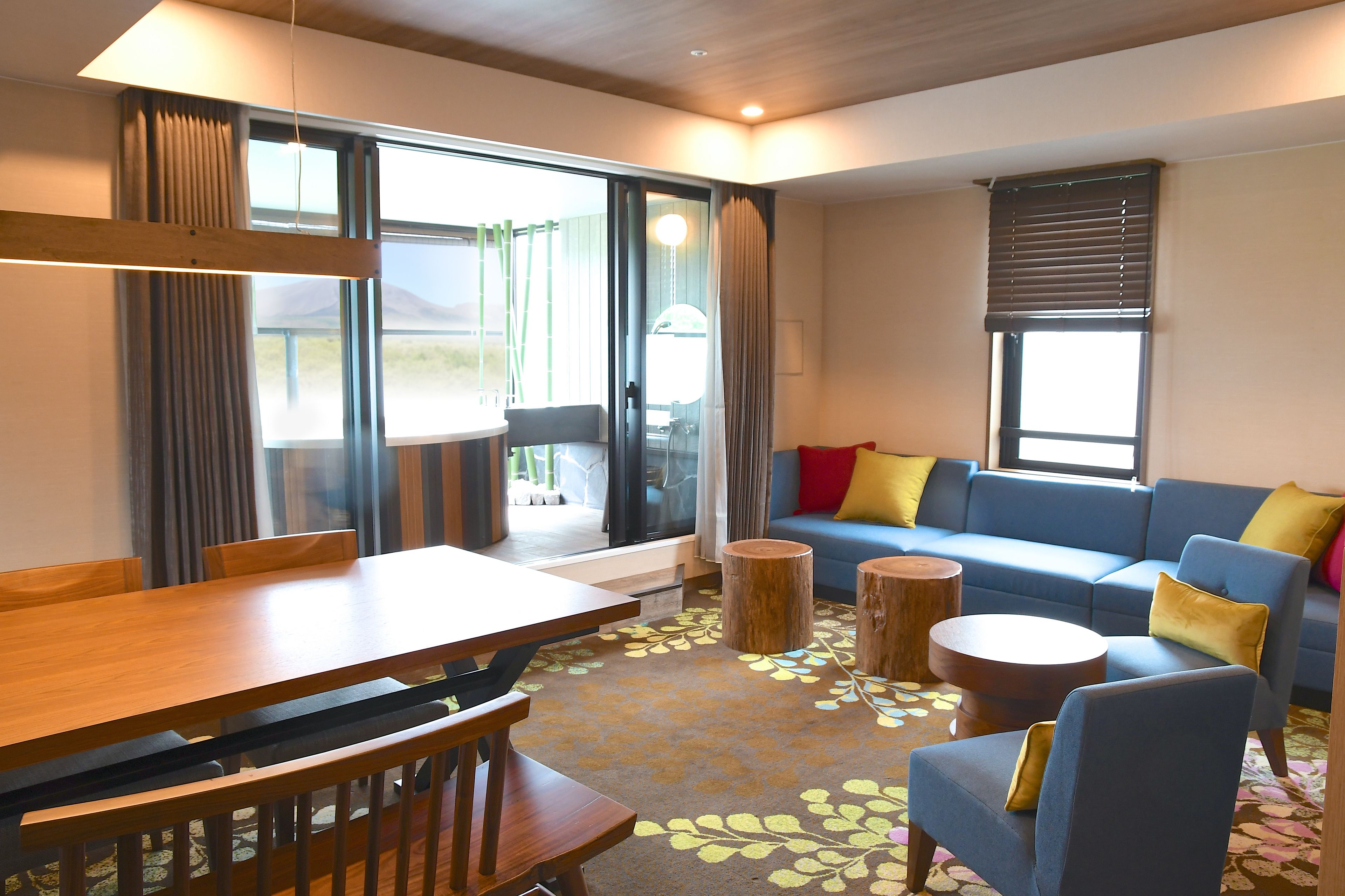 Premium Family Suite,Non Smoking,with Sky View Open Air Bath　(Please incl. all persons in your rsvn) | In-room safe, blackout drapes, iron/ironing board, free WiFi