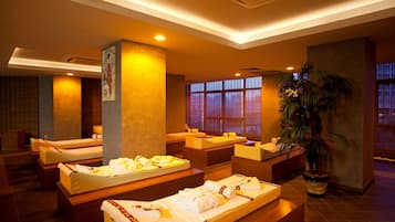 Behandlungsräume für Paare, Sauna, Türkisches Bad/Hamam