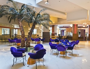 4 bars/lounges, poolside bar, beach bar