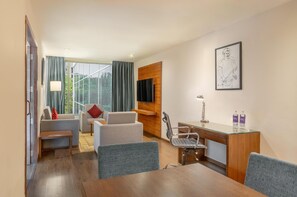 Memory-foam beds, in-room safe, individually furnished, desk - Radisson Blu Plaza Hotel Hyderabad Banjara Hills (Hyderabad)