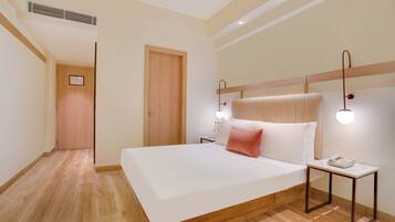 Deluxe Double Room | Premium bedding, in-room safe, individually decorated