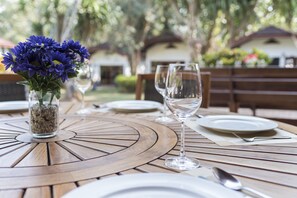 Breakfast, lunch, dinner served; international cuisine  - Eco Valley Lodge (Pak Chong)