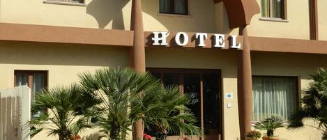 Façade de l’hébergement