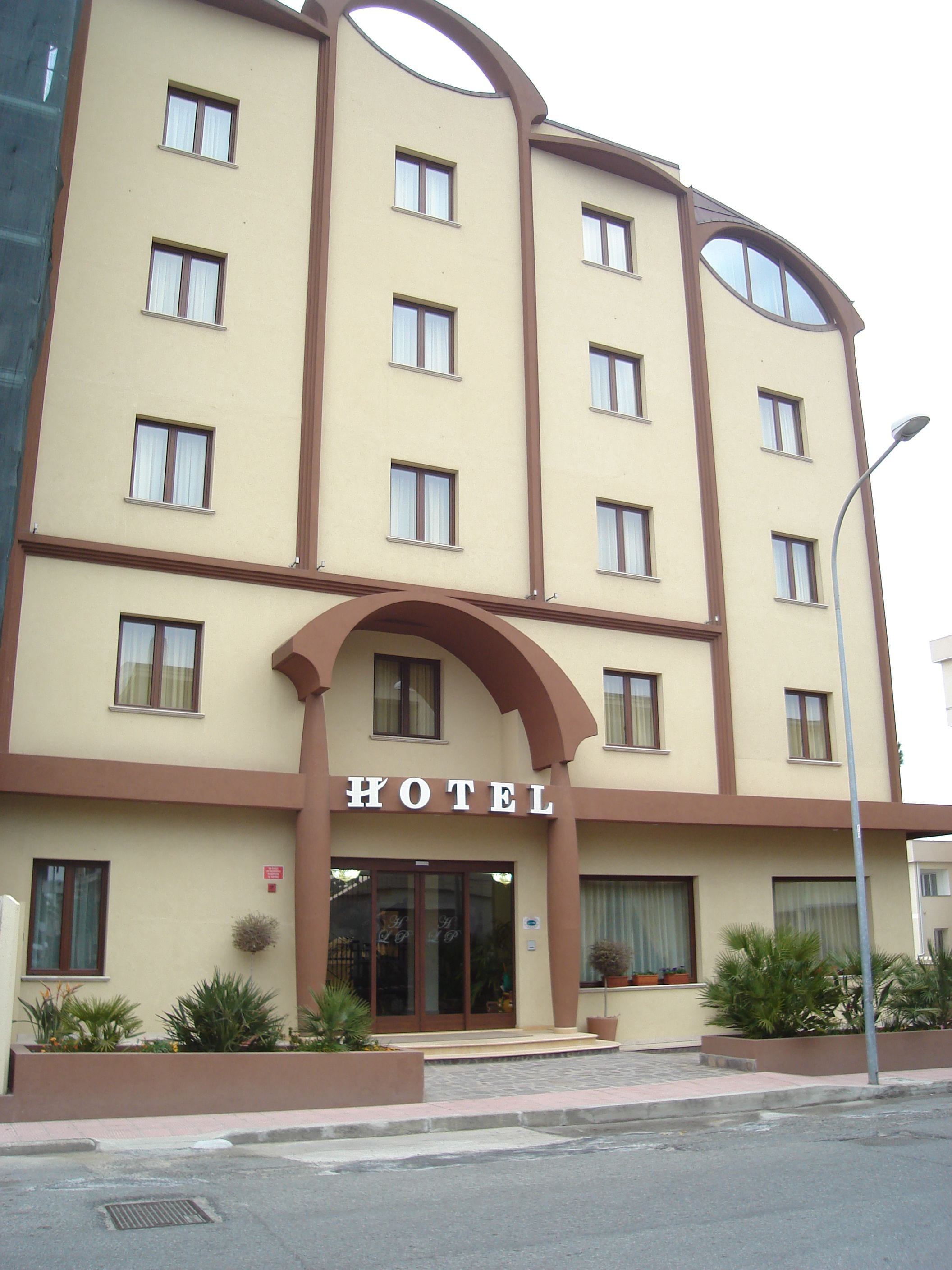 Facciata della struttura