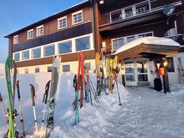 Fachada de la propiedad