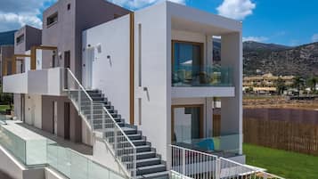 Blick von der Unterkunft