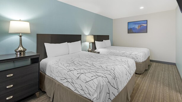 Standard Room, 2 Queen Beds, Non Smoking, Refrigerator & Microwave | Desk, iron/ironing board (on request), WiFi (free) - SureStay by Best Western Yerington (Yerington)