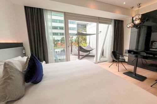 Habitació executiva | Minibar, caixa forta a l'habitació i escriptori