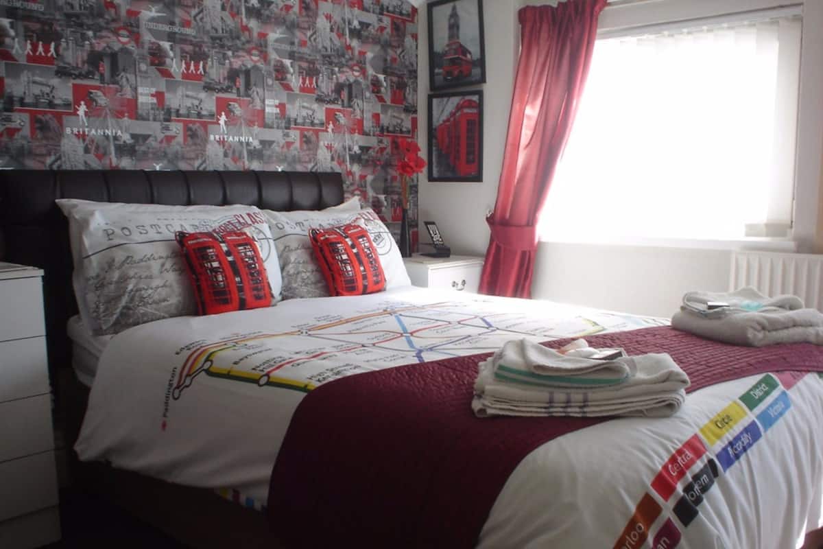 iron/ironing board, free wifi, bed sheets