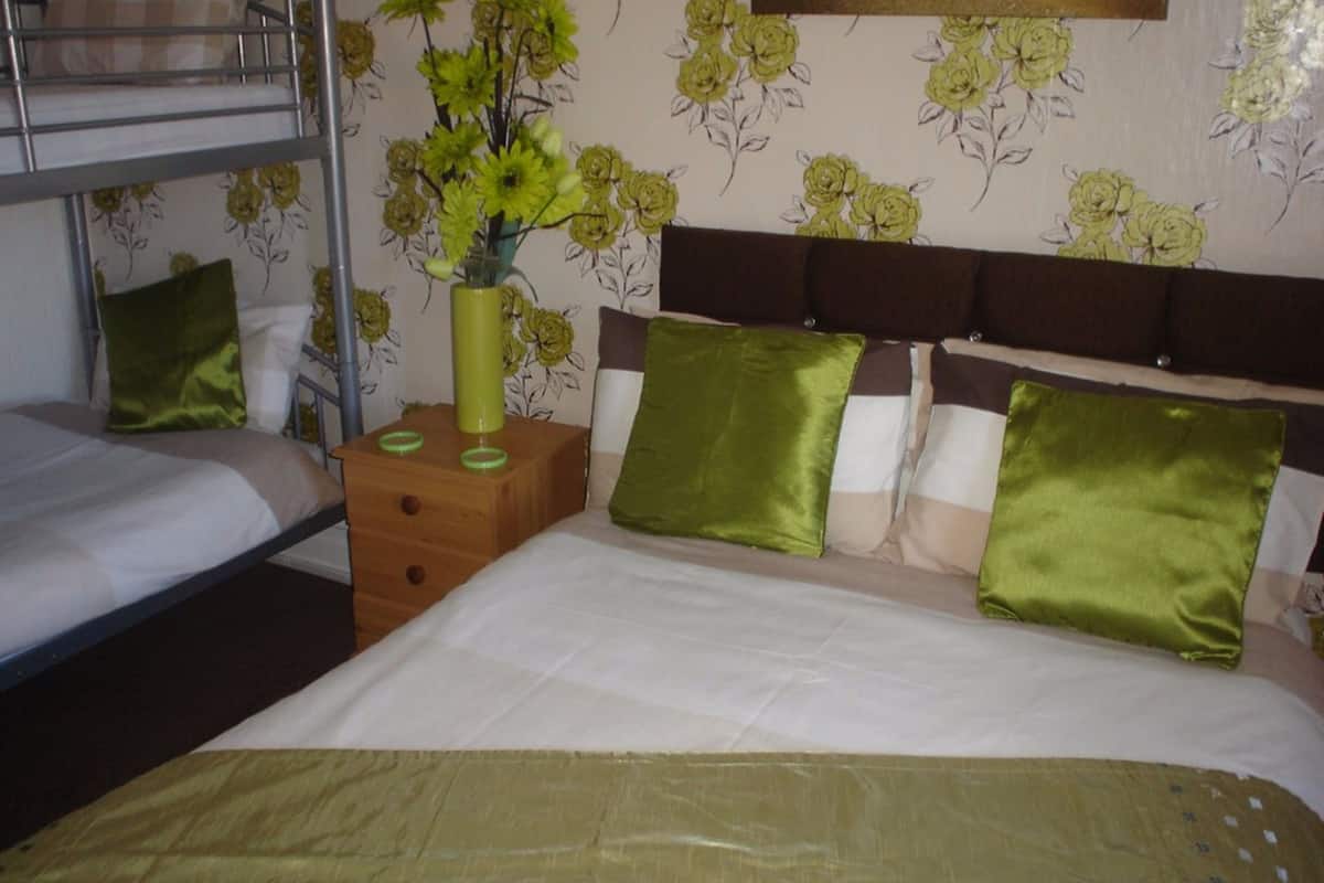 iron/ironing board, free wifi, bed sheets