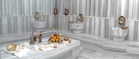 Een Turks bad/hammam